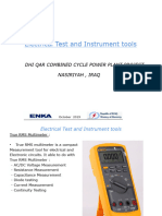 Electrical Test and Instrument Tools