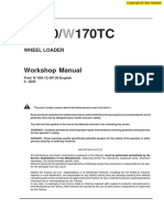 New Holland W170 W170TC Wheel Loader Service Repair Manual