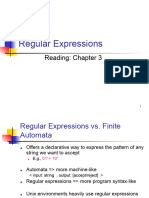 Regular Expressions Full Notes Cse