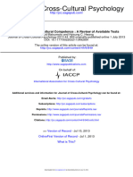 2013 MH JCCP - Assessing Cross-Cultural Competence A Review of Available Tests