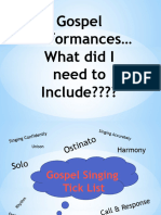 Gospel Assessment Criteria Mind Map1