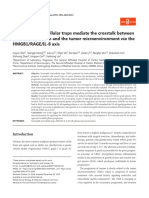 Las Trampas Extracelulares de Neutrófilos Median La Comunicación Cruzada Entre La Progresión Del Glioma y El Microambiente Tumoral