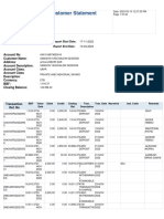 Customer Statement Using TRN REF NO-233 (Sami)