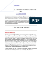 Astrological Methods of Forecasting The Djia