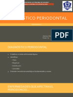 Diagnóstico Periodontal