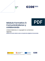 Trabajamos en Digital. Modulo Formativo 3. Unidad Didactica 2. Copyright en Contenidos Digitales