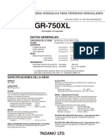 GR-750XL-3 S Saf Es 125034