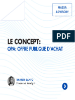 Le Concept-Offre Publique D'achat