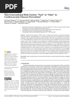 Biomedicines: Non-Conventional Risk Factors: "Fact" or "Fake" in Cardiovascular Disease Prevention?