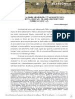 Artigo - Concensualidade No Direito Administrativo