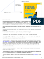 USP Monographs Reagents - Test Solutions (TS)