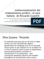 La Constitucionalización Del Ordenamiento Jurídico