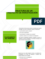 Estructura de Un Proyecto de Investigación