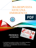 Primera Respuesta Ante Una Emergencia