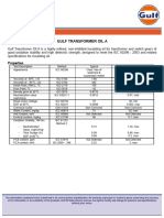 MSDS Gulf-Transformer - Oil-A