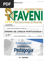 6 Ensino de Língua Portuguesa I