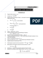 Magnetism and Matter Ipe