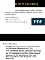 Ethical Aspects of Advertising