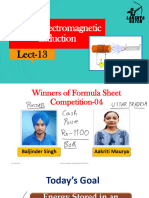 Lecture 13 Emi Electromagnetic Induction