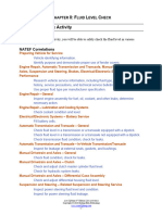 Chapter 08 Fluid Level Check Activity