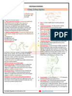 Chap 9 Ray Optics