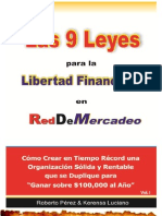 9 Leyes Libertad Financier A RDM - Roberto Perez - Primer Capitulo