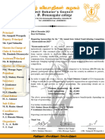 Debate Club Letterhead Designed PDF