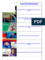 Curso de Memorização