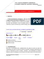 PAE - Plano de Atendimento A Emergências - 03001 (E 3)