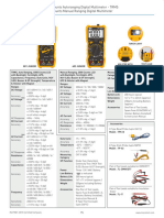 312 Digits 2000 Counts Manual Ranging Digital Multimeter Model 603 Junior 282