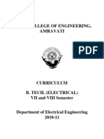 B - Tech Yr Electrical