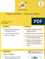 Aula 13 - Gregório de Matos - o Boca Do Inferno