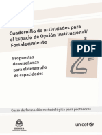 Cuadernillo para Profesores 2do Opcion