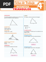 Triangulos para Cuarto Grado de Secundaria