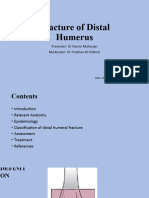 Fracture of Distal Humerus