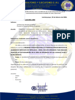 Carta #08 Cotizacion - Peot