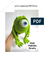 Monstruos Tuertos Amigurumi PDF Patron Gratis