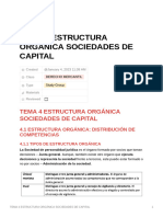 Tema 4 Estructura Orgnica Sociedades de Capital