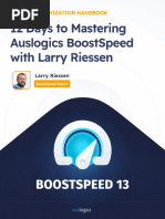 12 Days To Mastering Auslogics BoostSpeed With Larry Riessen