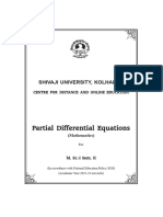 M. Sc. I Sem. II Partial Diff. Equations All