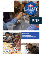 2022-2024 Curriculum Management Plan