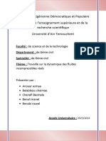 Dynamique Des Fluides Incompressibles Réel