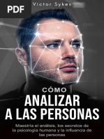 13 Cómo Analizar A Las Personas - Victor Sykes