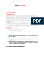 Periodo de Intensificación 2º A y B