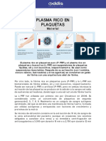 Material Complementario Plasma Rico en Plaquetas