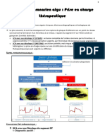 Syndrome Coronarien Aigu: Prise en Charge Thérapeutique: 1-Diagnostic Positif