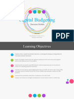 Capital Budgeting Decisions Model Part 1-Rizka Destiana