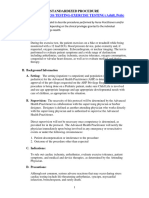 SP50 Cardiac Stress-Exercise Testing (Adult, Peds)