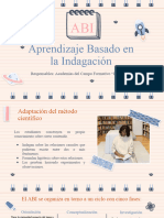 Aprendizaje Basado en Indagación