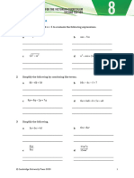 Essential Revision Worksheet - 05